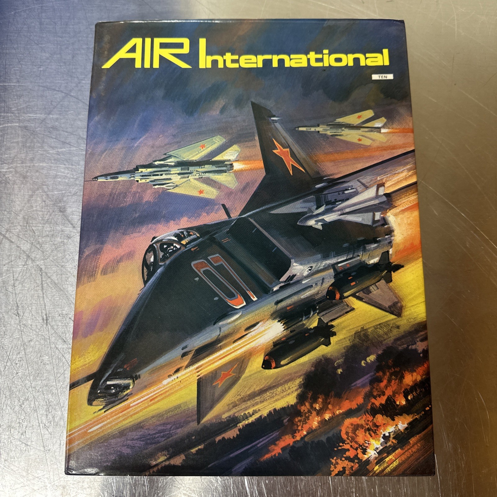 Air International Hardcover Book Volume Ten W/Dust Cover ~ Jan-Jun 1976