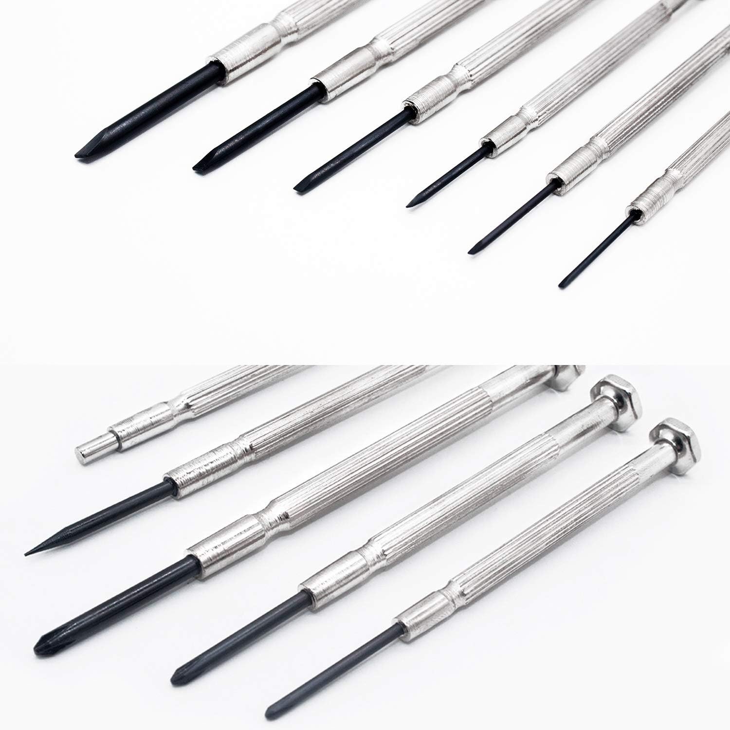 Durable 11PCS Precision Screwdriver Set - Ideal for Electronics & Watches