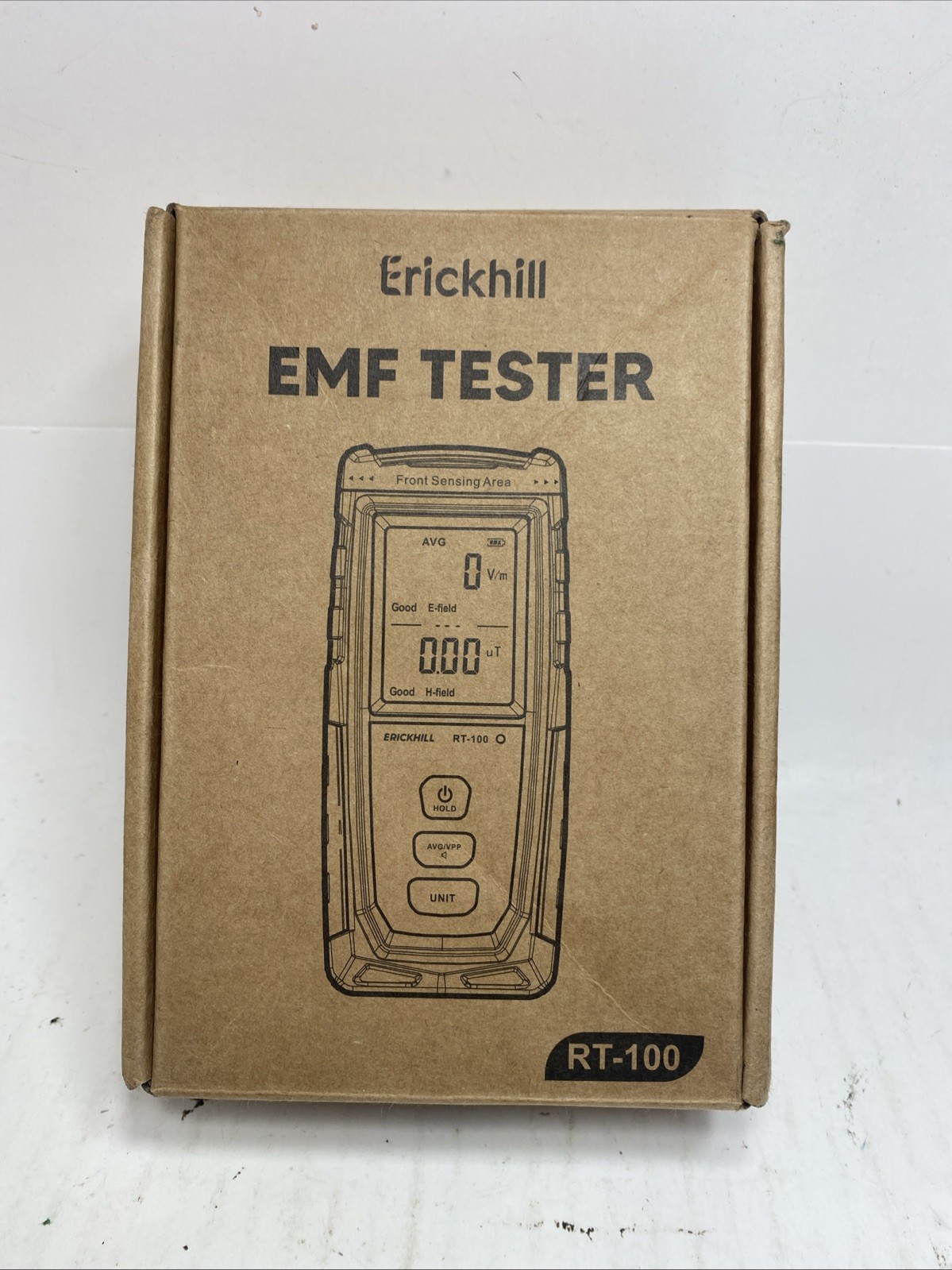 ERICKHILL RT-100 EMF Tester - Professional Electromagnetic Field Meter