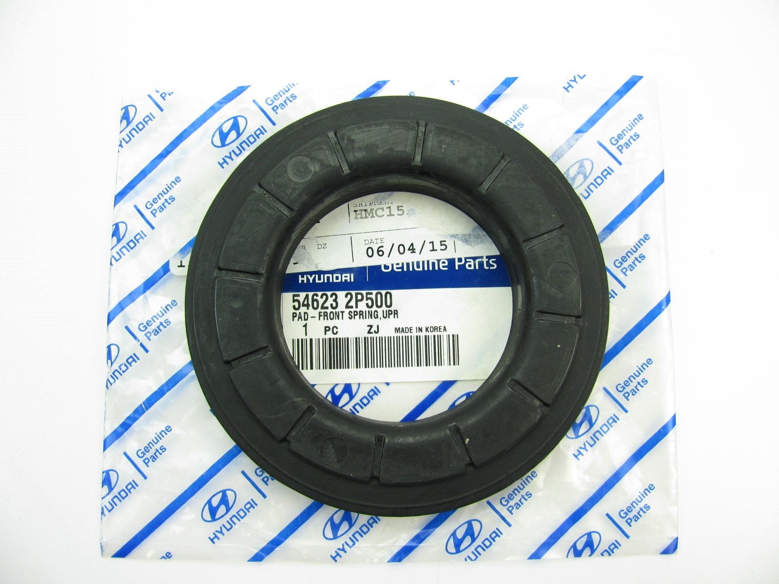 New OEM Front Upper Coil Spring Insulator Pad For 13-15 Santa Fe, 14-15 Sportage