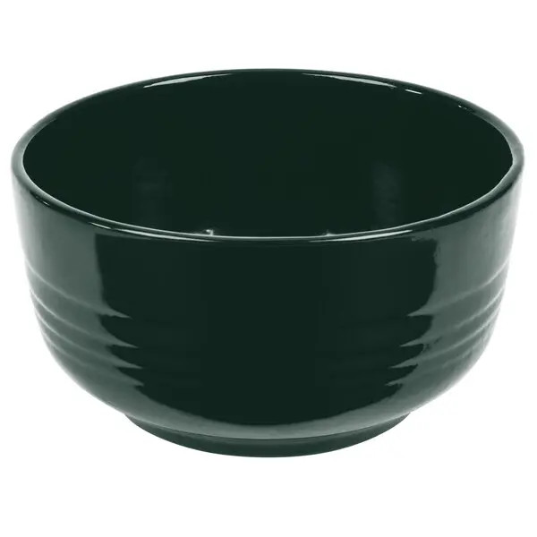 TableCraft Cold Holding 3.5 qt. Hunter Green Finish Round Aluminum Bowl
