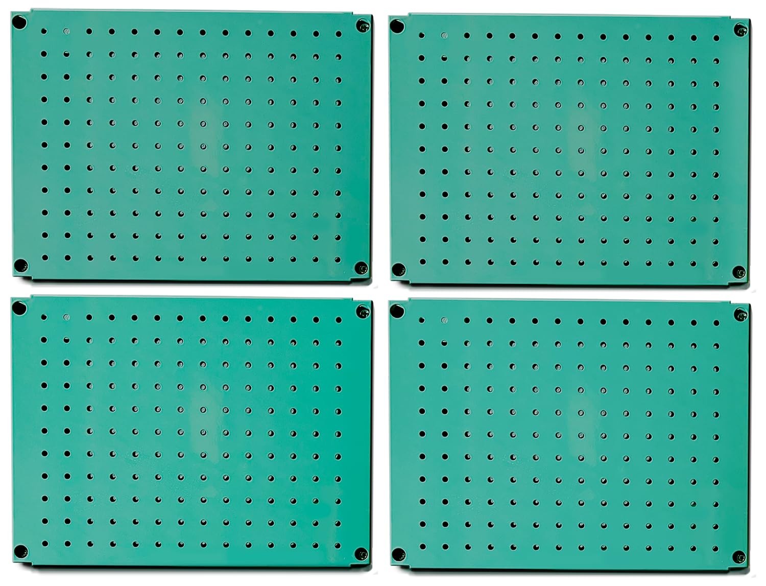 Metal Pegboard 12-Inch Tall x 16-Inch Wide Heavy Duty Wall Organizer for Home...