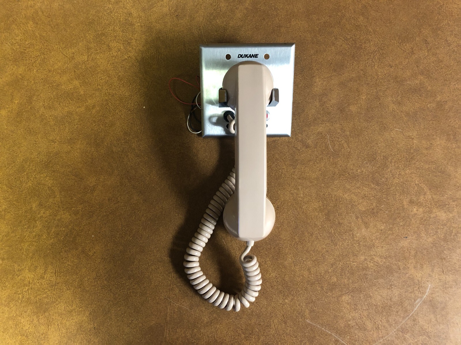 Dukane 9A1520A Hookswitch / Handset Assembly Beige