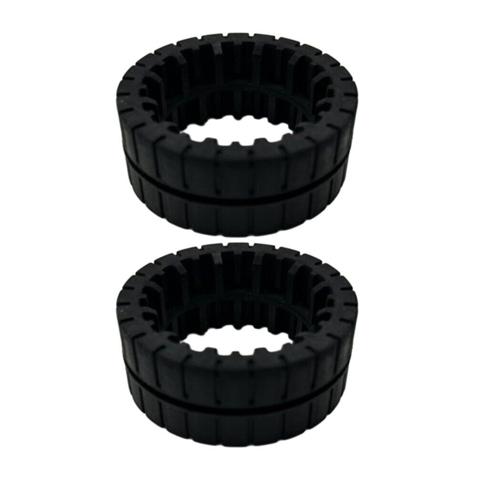 2PCS Durable Replacement Rubber Wheel Tires Cover For iRobot Braava Jet M6 d