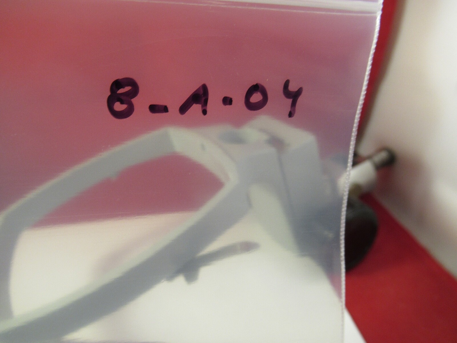 bausch OPTICS STEREO HOLDER SUPPORT MICROSCOPE PART AS PICTURED &8-A-04