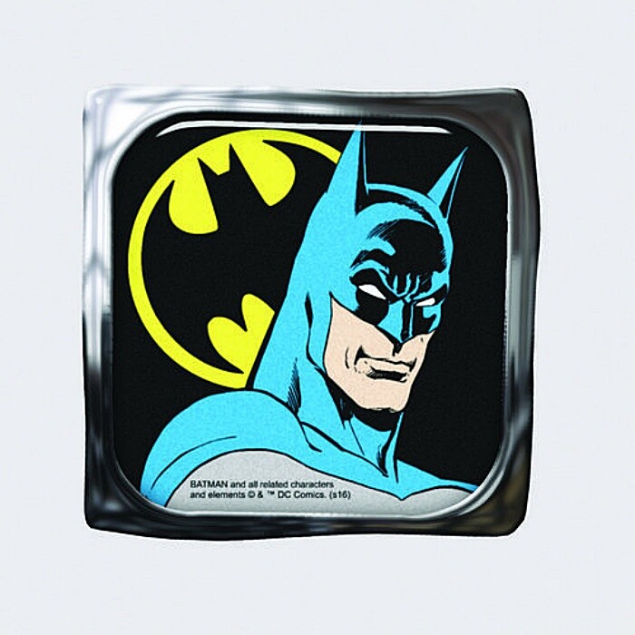 DC Comics Batman Character Image and Bat Logo Decorative Visor Clip NEW UNUSED
