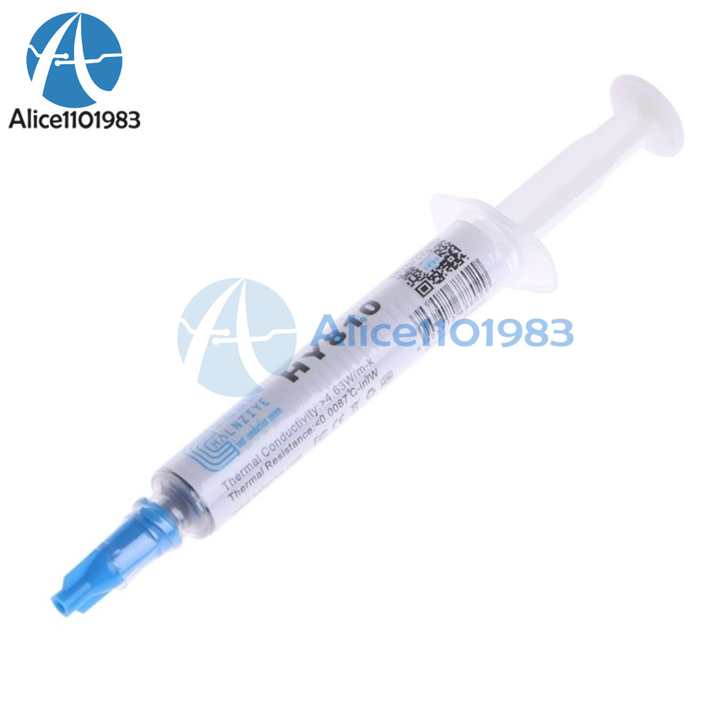 2PCS 2G HY810-OP2G Extreme High Quality CPU Thermal Grease with A Plastic Tool