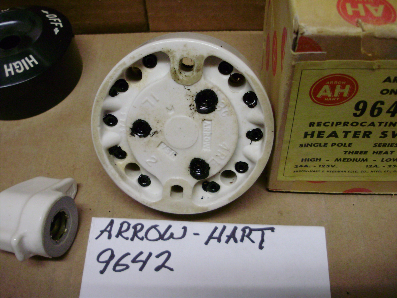 Arrow-Hart Ohmite Heater, Tap Switch, Rheostat