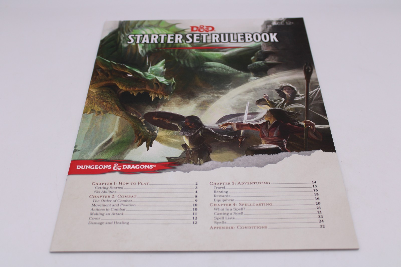D&D Starter Set Dungeons Dragons Box Set (No Dice) & Dungeon Master Screen lot