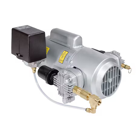 Gast 3Lba-10-M300ax Piston Air Compressor, 0.333 Hp, 1 Phase