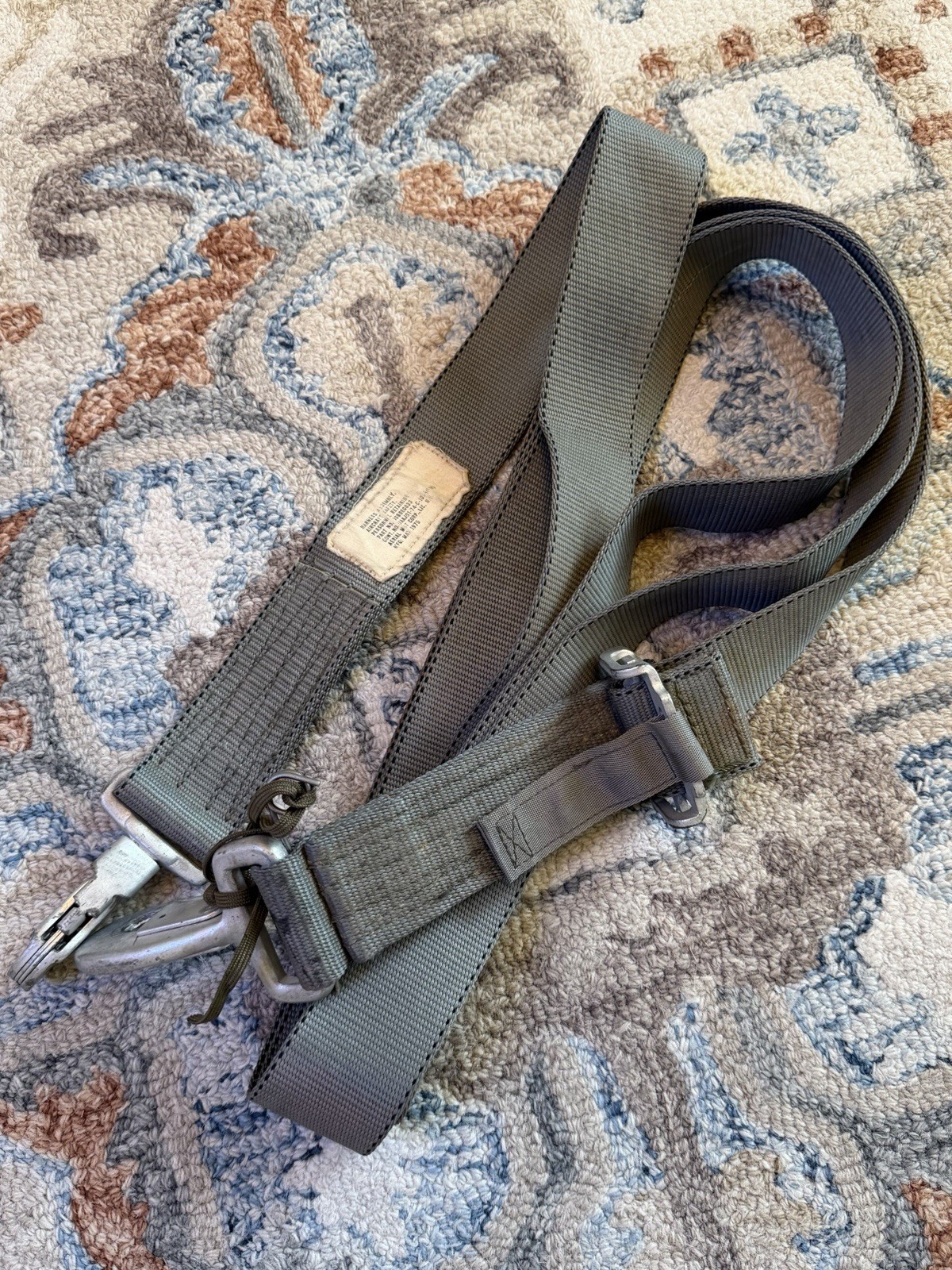 Aircraft Personnel Retaining Strap Vietnam Hot Rod Belt Shelby