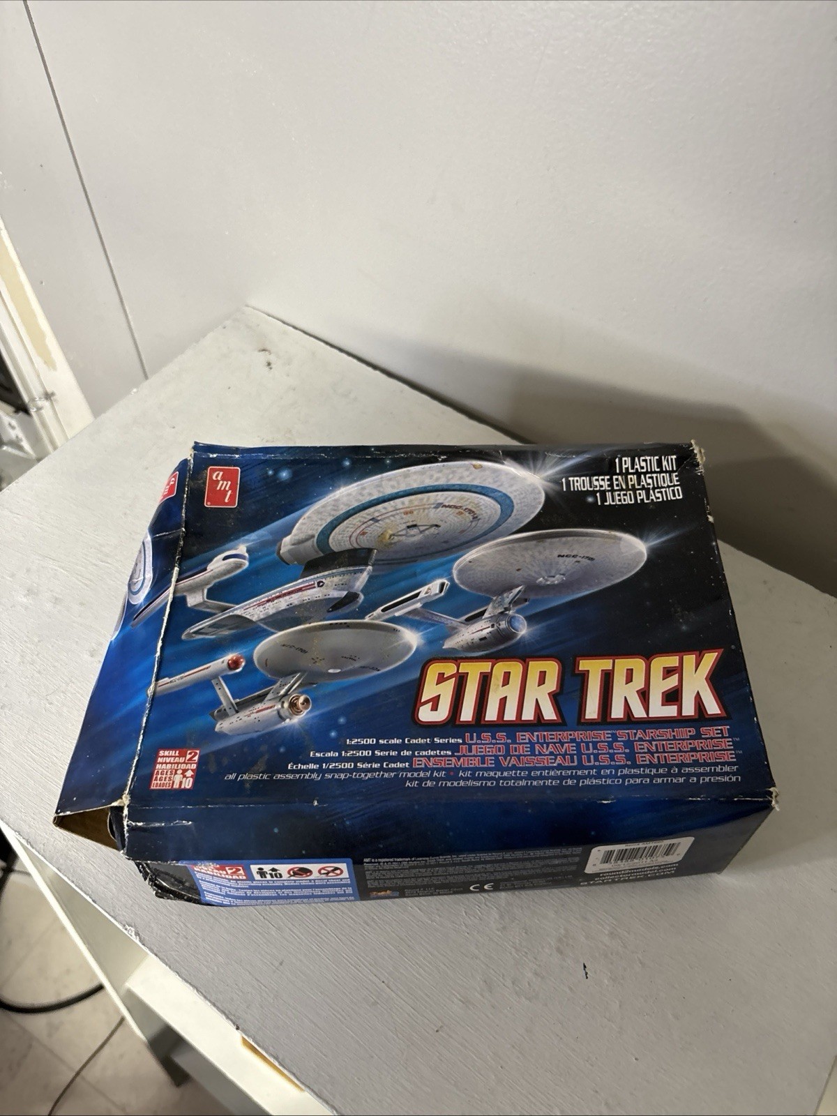 AMT Star Trek U.S.S Enterprise Starship Set 1:2500 AMT660L 2013 Model Kit