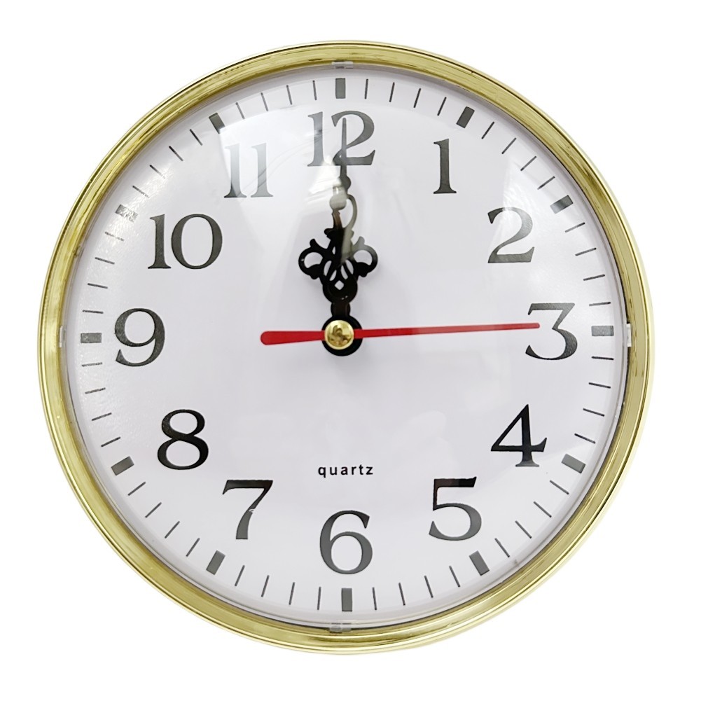 Quartz Clock Insert Suitable for DIY Projects or as a Replacement Part