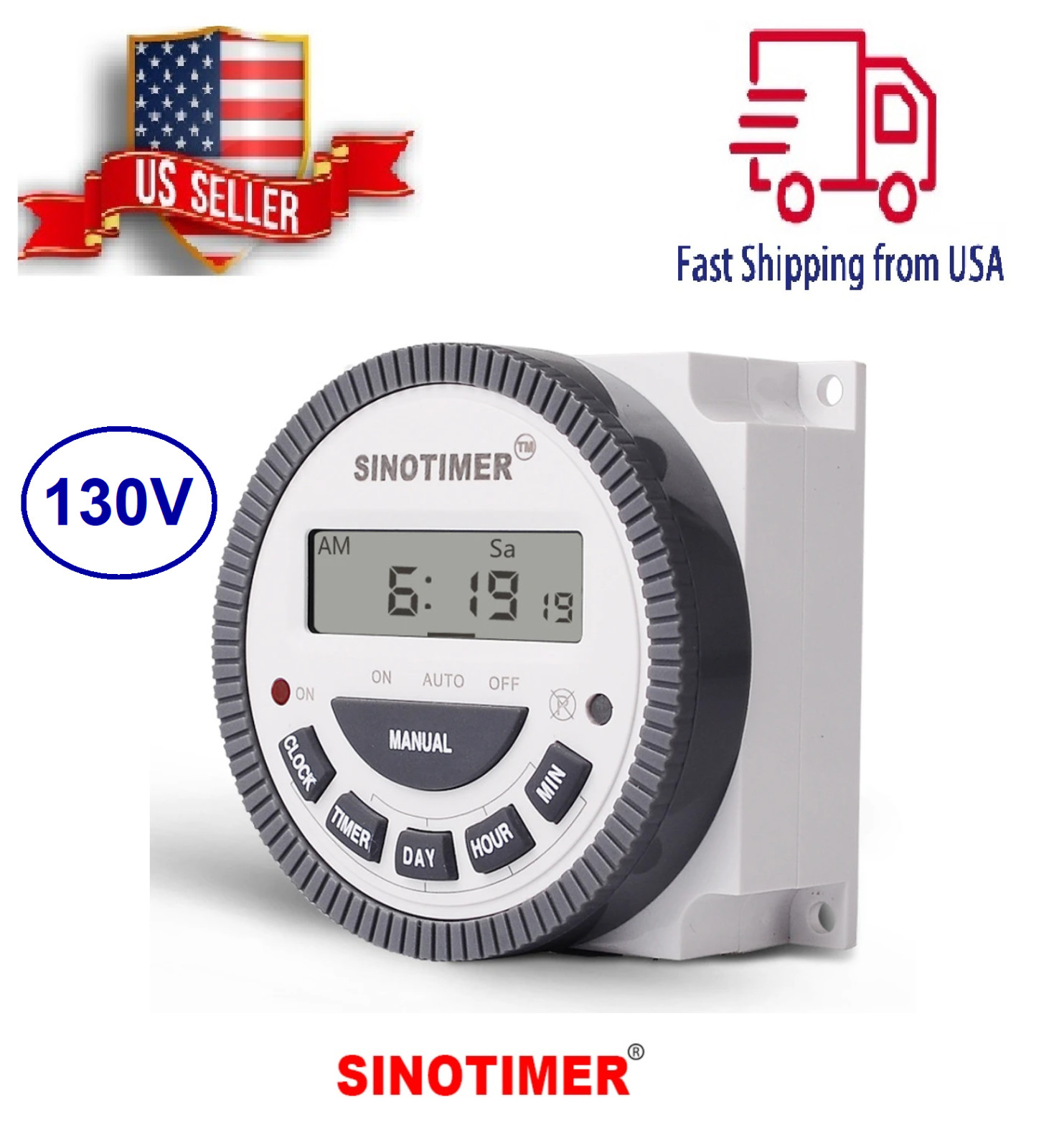 TM-619-1 Multipurpose Programmable Digital Timer 130V