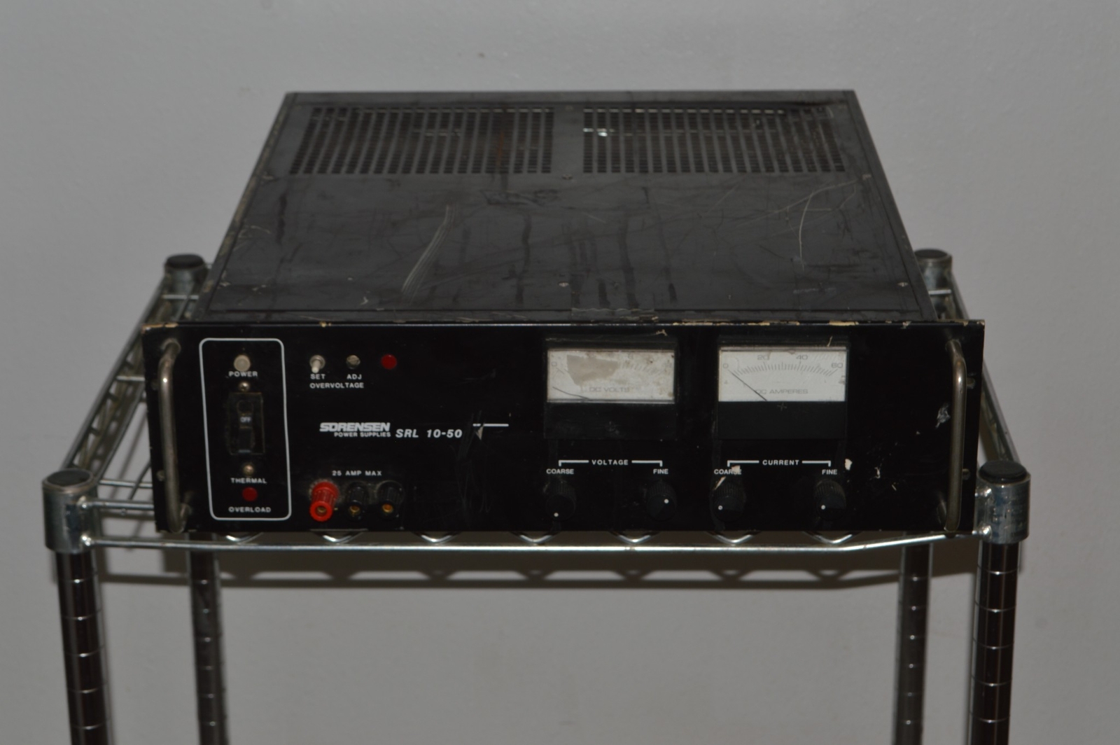 Sorensen SRL 10-50 Rack Mountable Power Supply 0-10VDC  (IPB48)