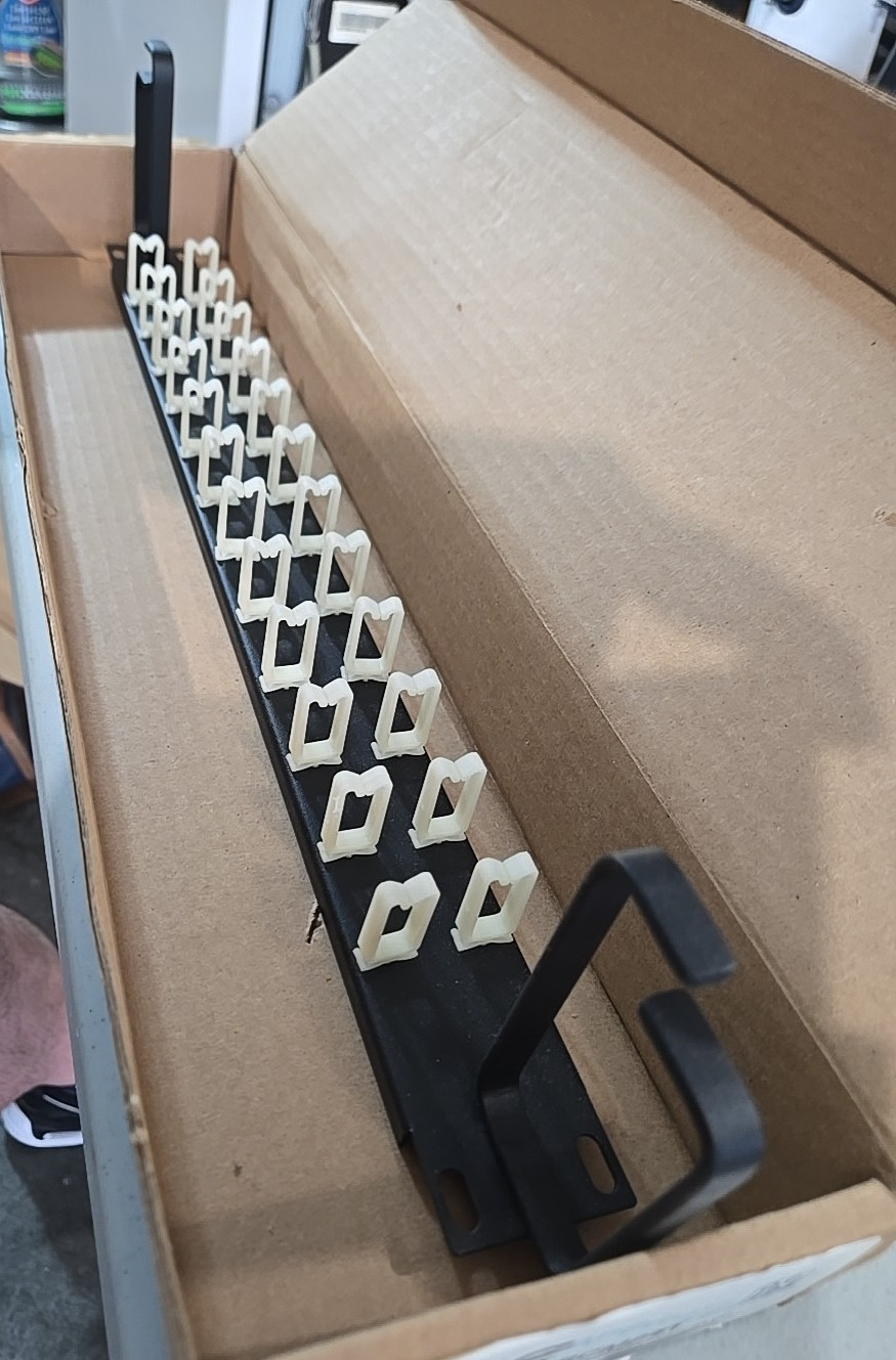 ICC Cable Management Clip Panel, ICCMSCMP41