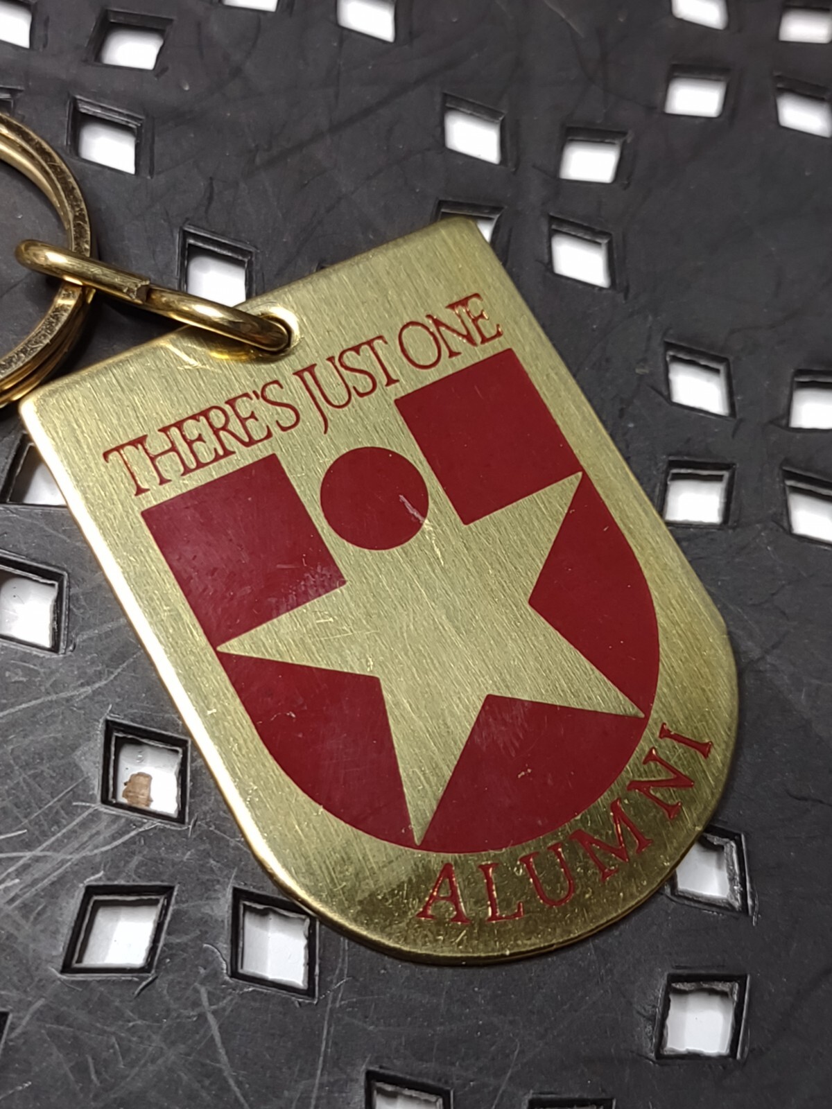 There's Just One Alumni Keychain
