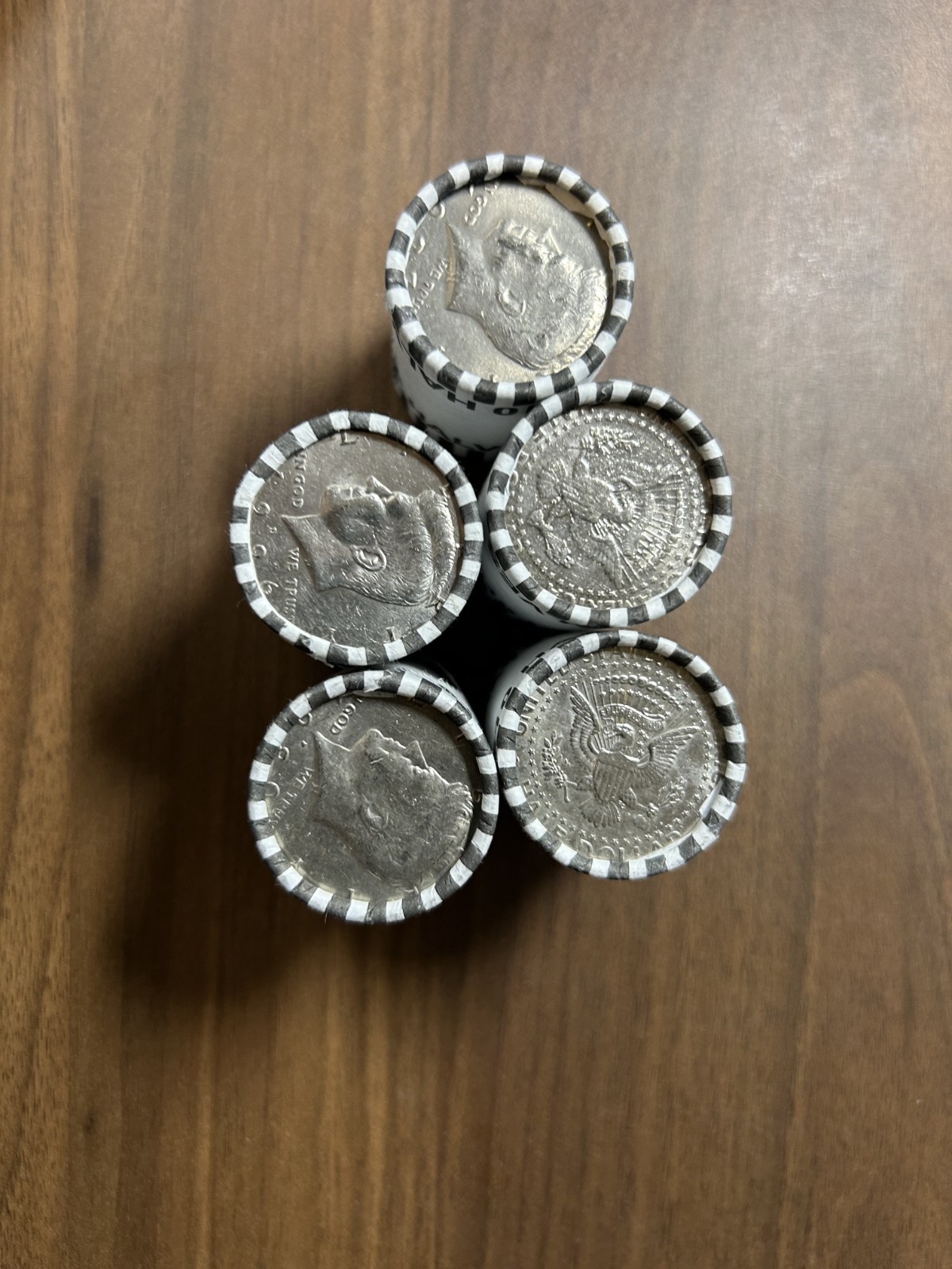 One (1) Unsearched Kennedy Half Dollar Coin Roll - $10.00 Original Bank Wrapped