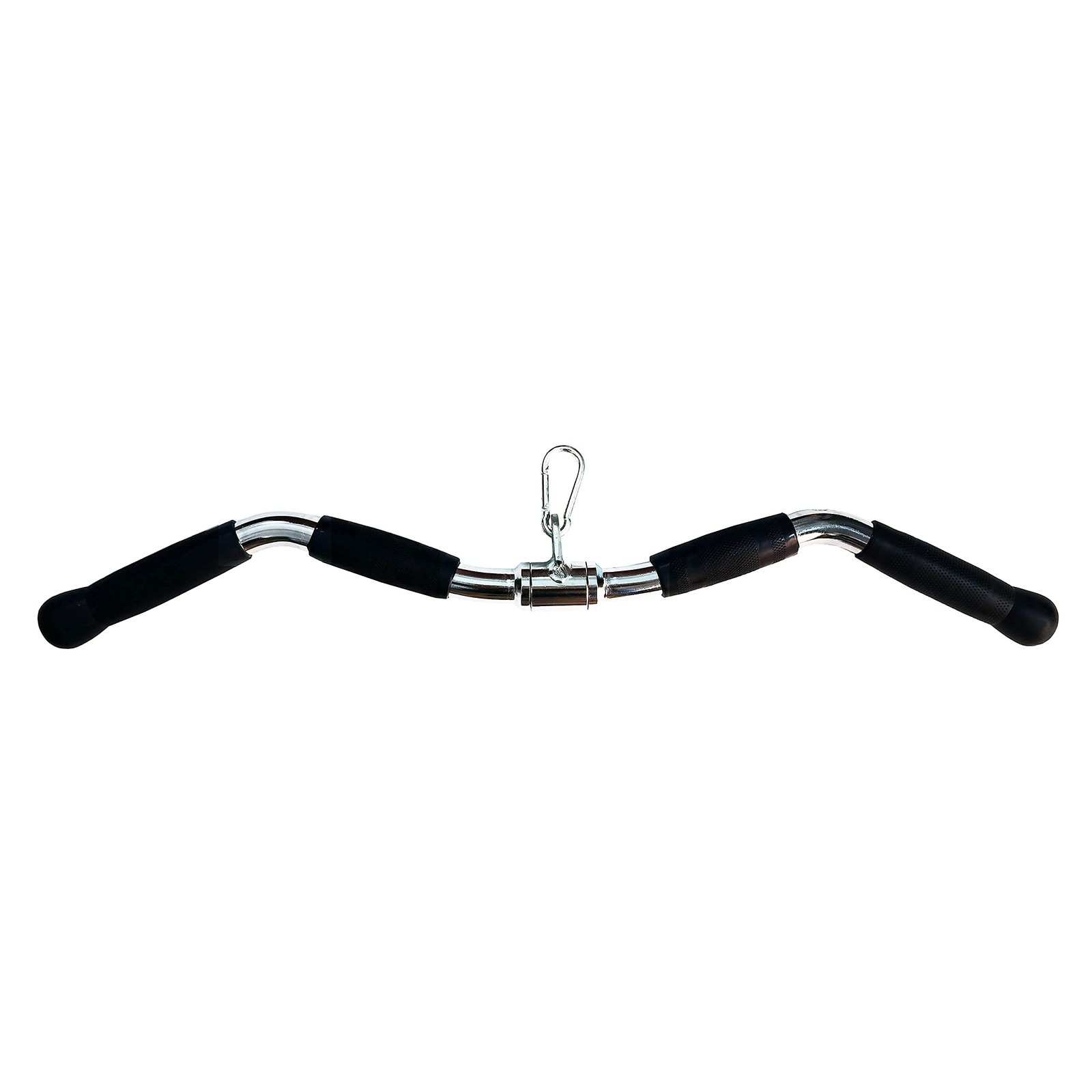 Lat Cable Machine Attachment Curl Pulldown Barbell Revolving Bar, Multi...