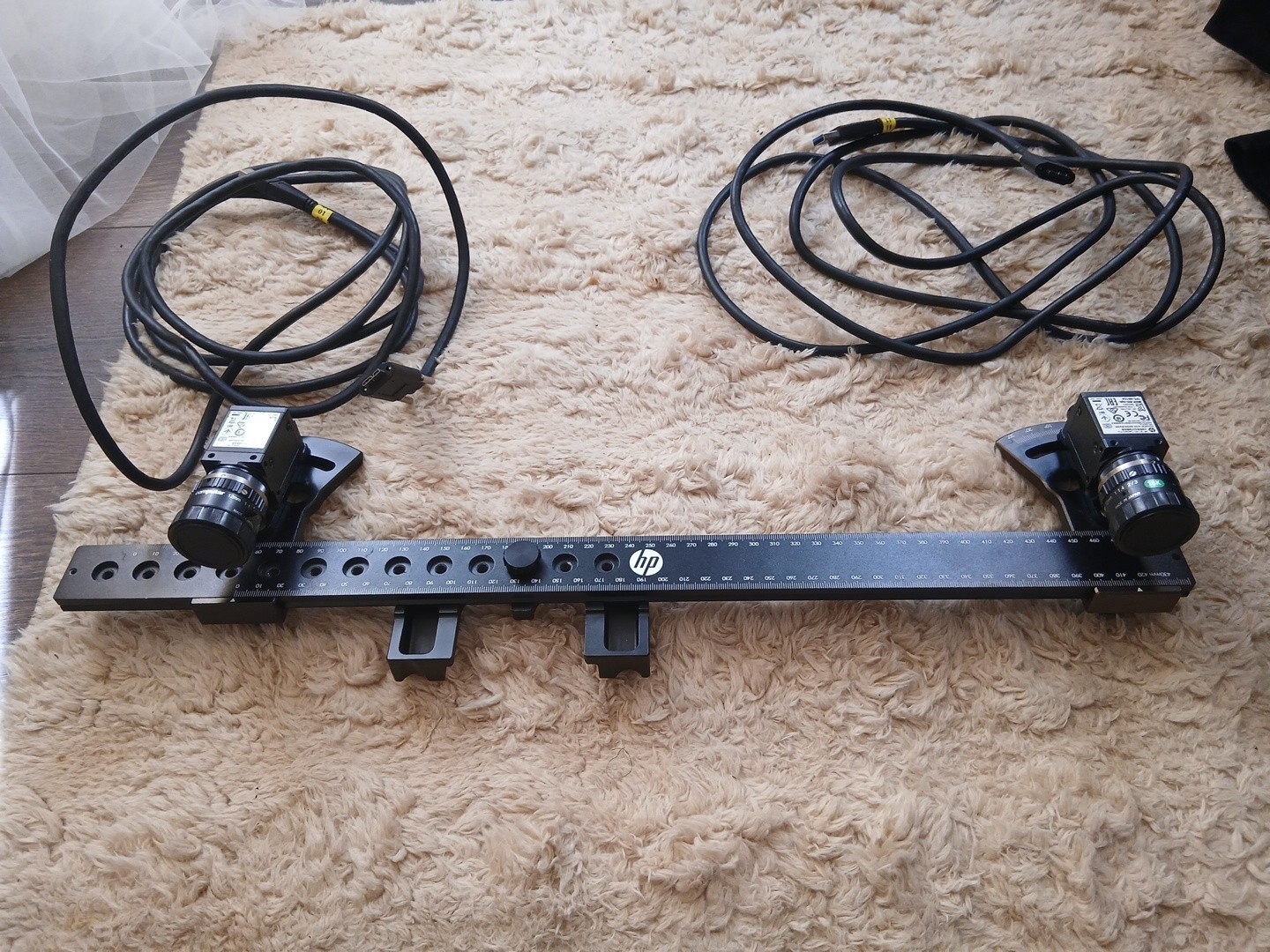 HP 3D HD Camera Pro Set 2x Cameras + Cables + Mount TPC-001CAHP 3D HD C