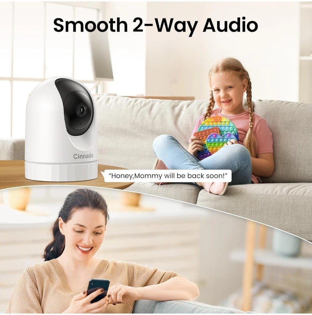 Cinnado D1, 2k Indoor Security Camera