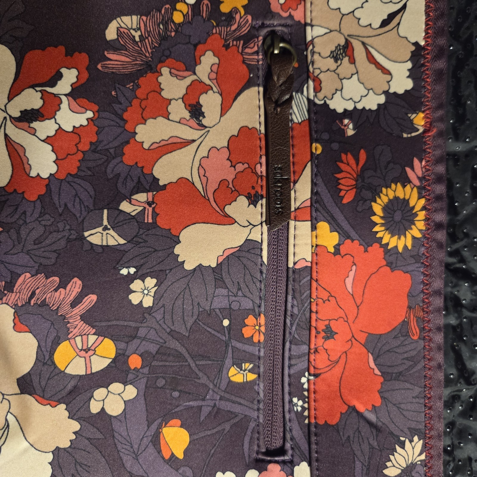 Sakroots Floral Zippered Computer Laptop Case