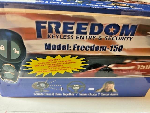 New Omega Freedom 150 Proline Keyless Entry & Security System Alarm