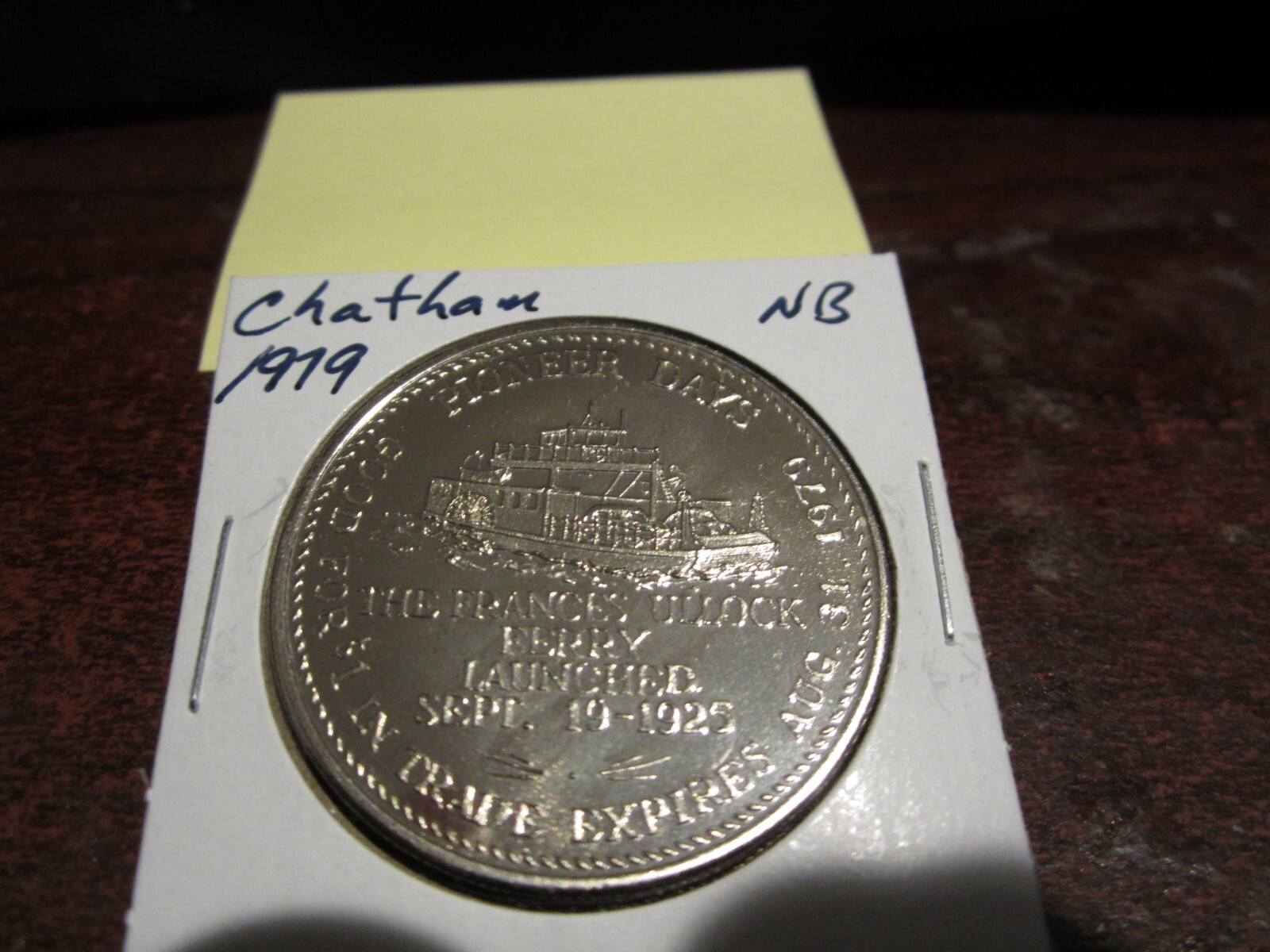 1979 - Chatham, NB - Canada Commemorative Trade Dollar