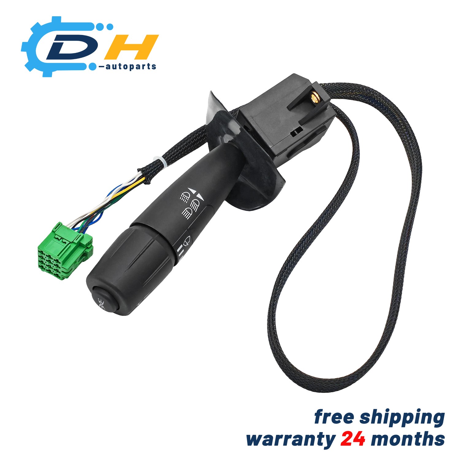8 Pin Turn Signal & Wiper Switch for Peterbilt 384, 385, 386, 387, 388, 389