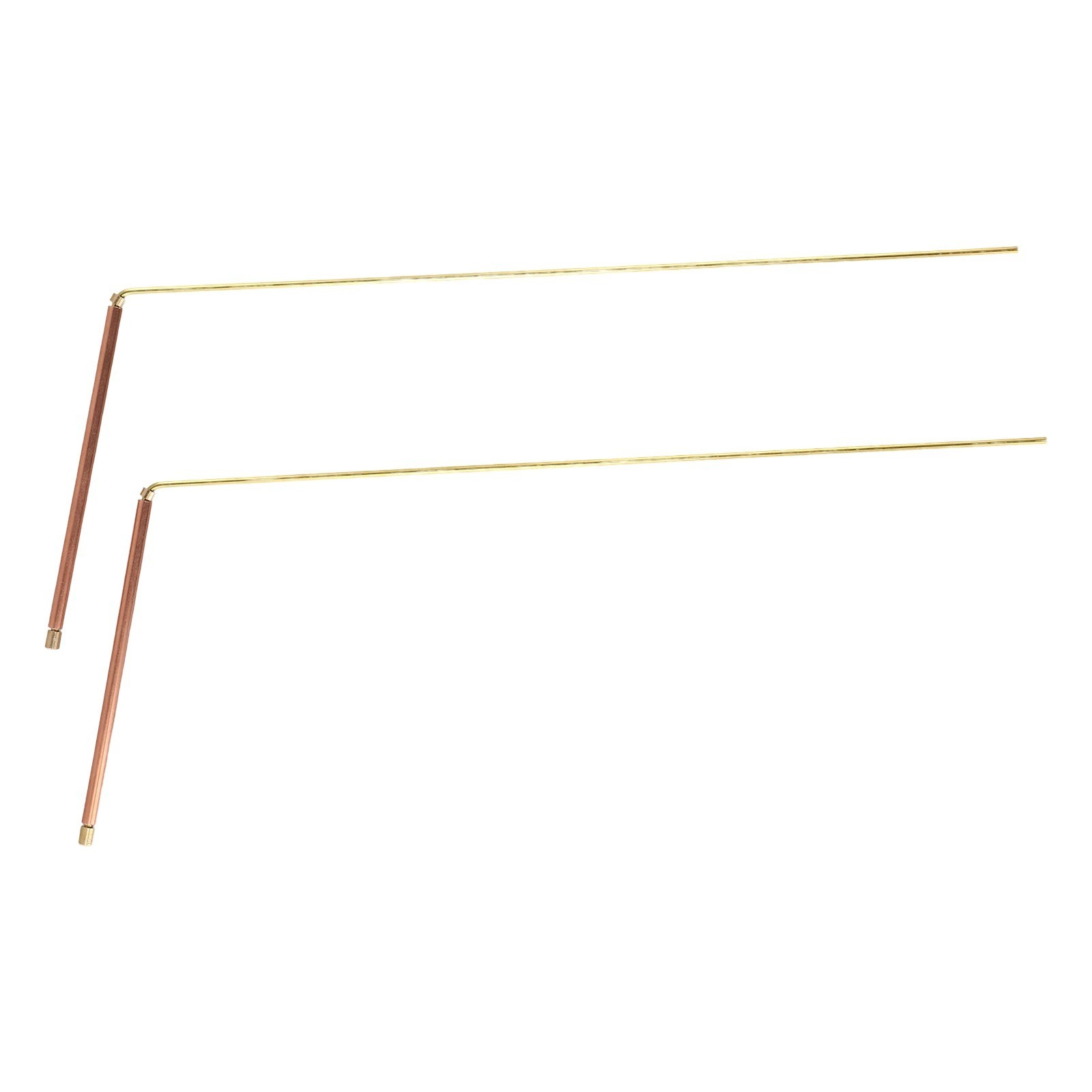 Professional Brass Divining Rods for Enhanced Dowsing and Treasure Discovery