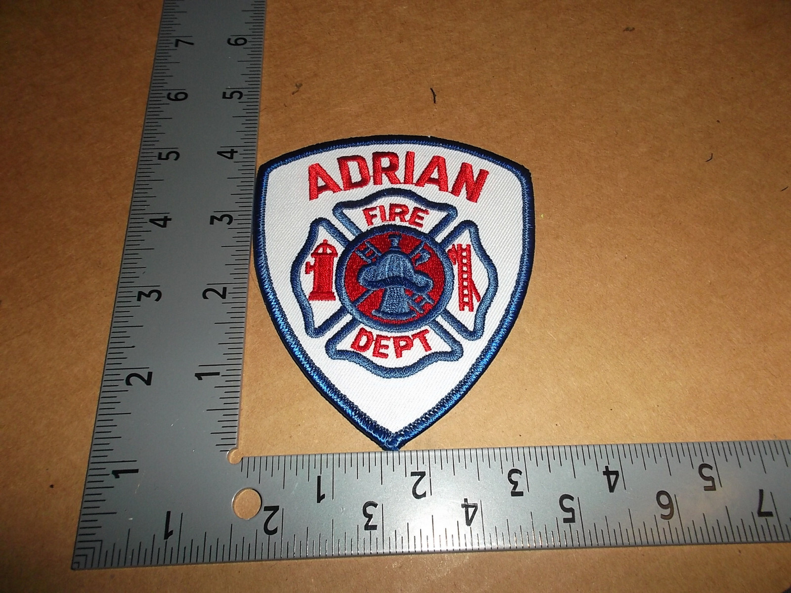 Adrian Fire Dept Rescue EMS Patch~Michigan~MI~Brand New~Emergency Medical~Twp~