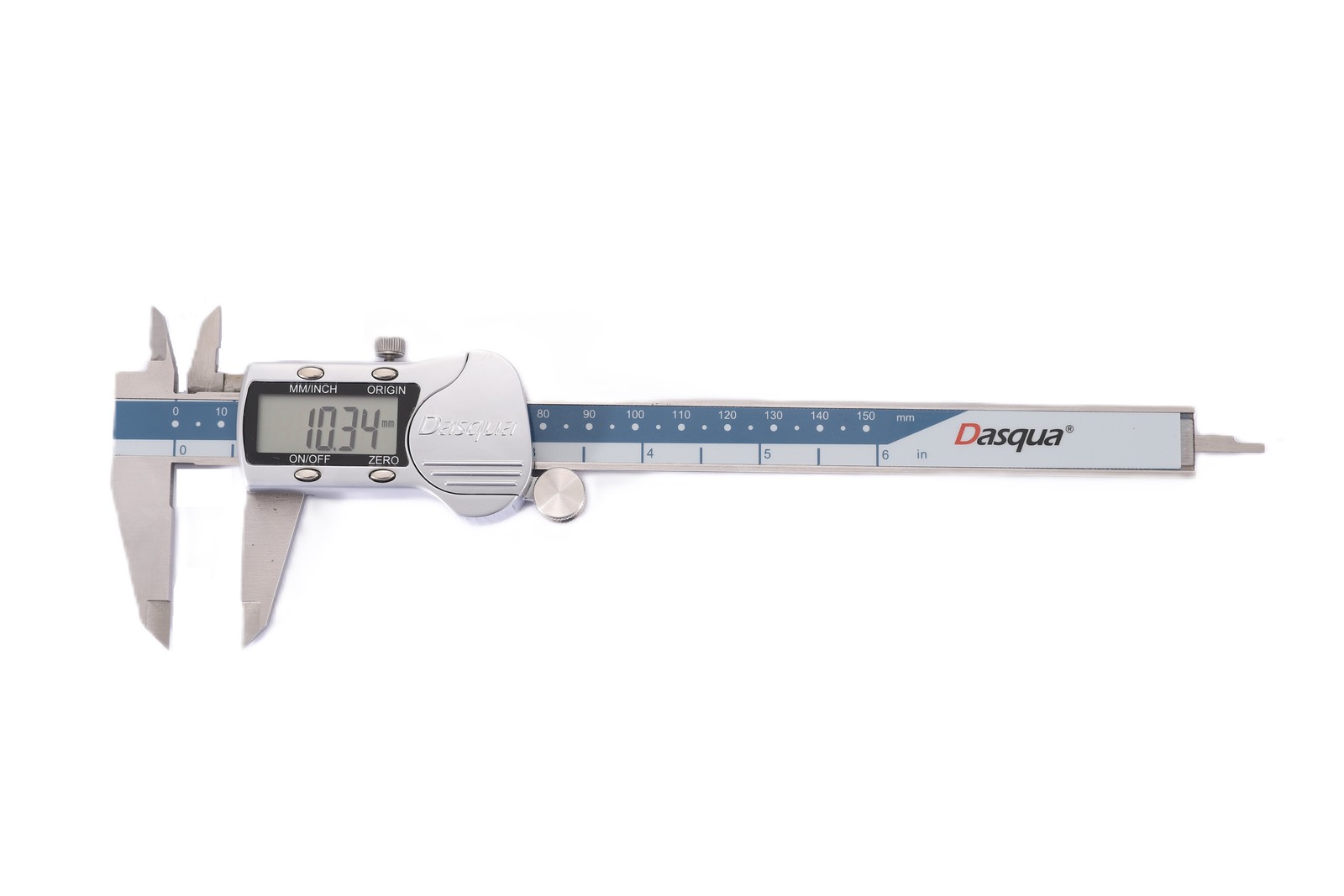 DASQUA 0-150MM/0-6" METAL HOUSING LARGE SCREEN DIGITAL CALIPER (2117-9105)