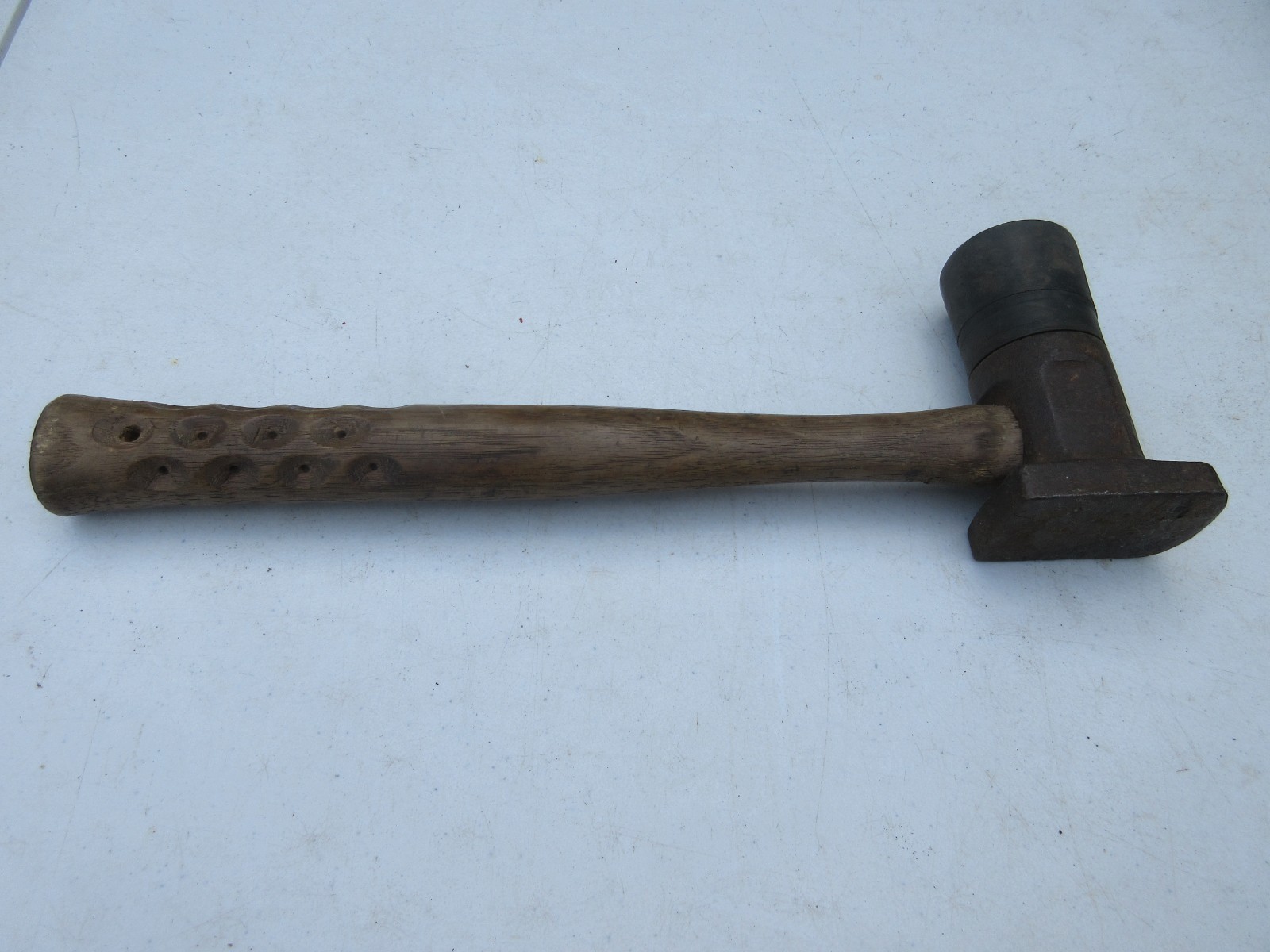 Vintage Blacksmiths Anvil Flatter Hammer Metalworking Tool