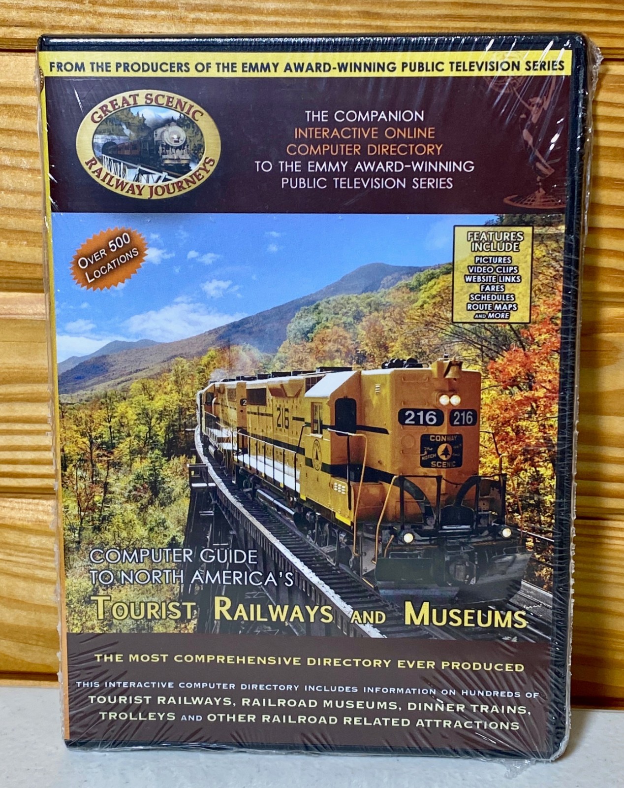 2019 Tourist Railways and Museums Interactive CD-ROM Directory NEW SEALED