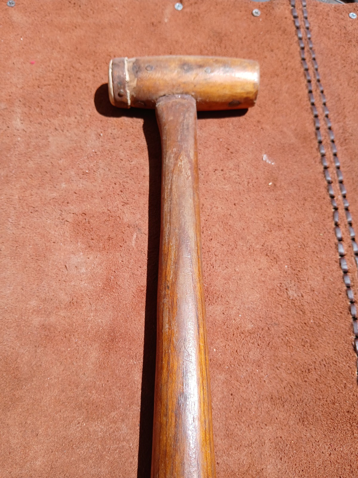 Vintage soft wood mallet, Auto body