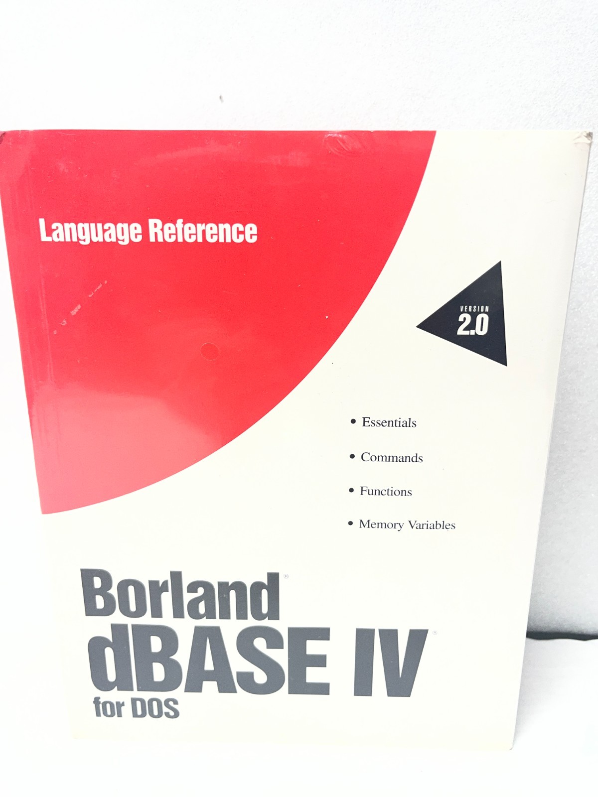 BRAND NEW SEALED Borland dBASE IV v2.0 for DOS Database Software MANUAL