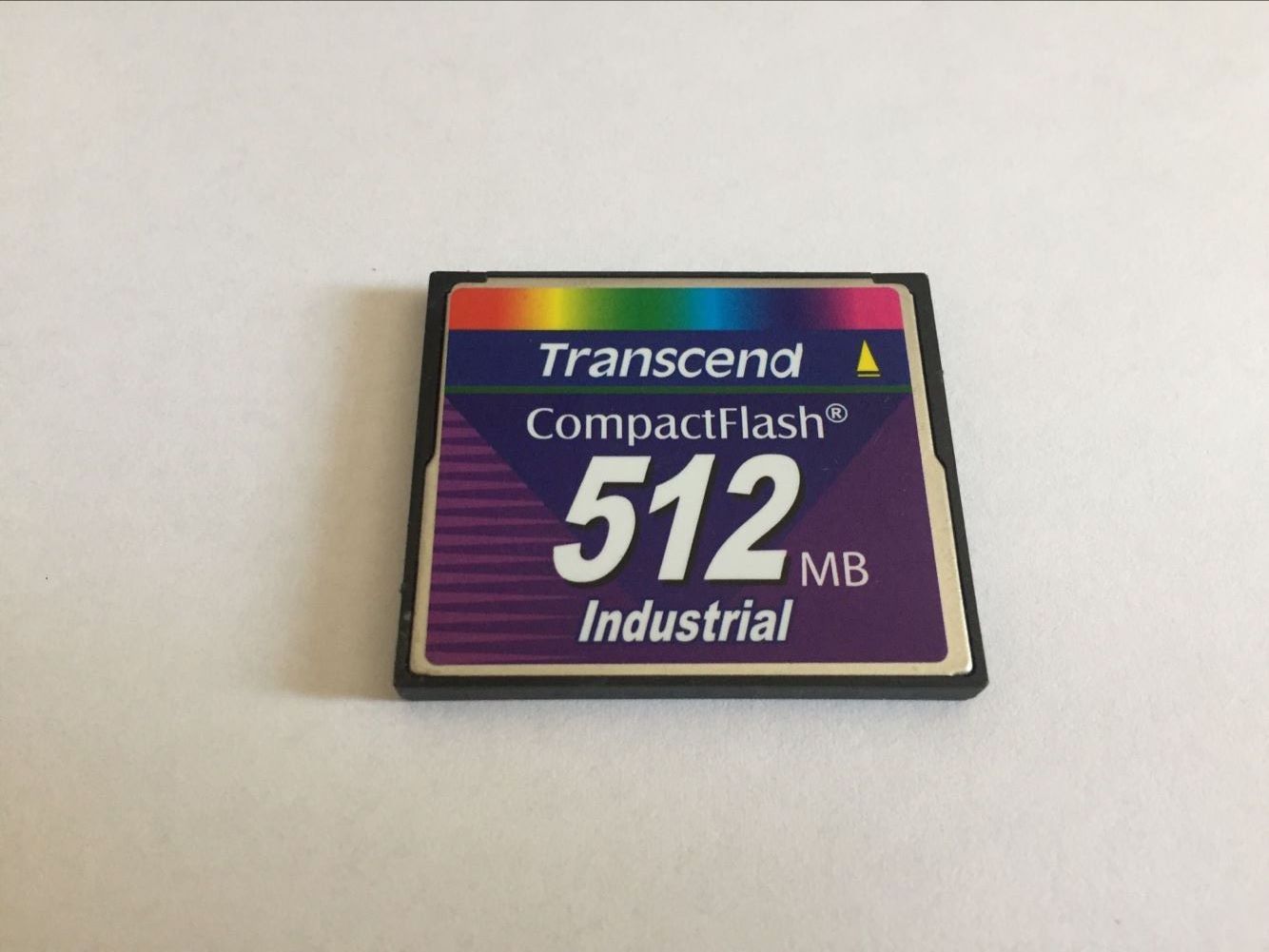 transcend 512mb industrial compactflash CF memory card