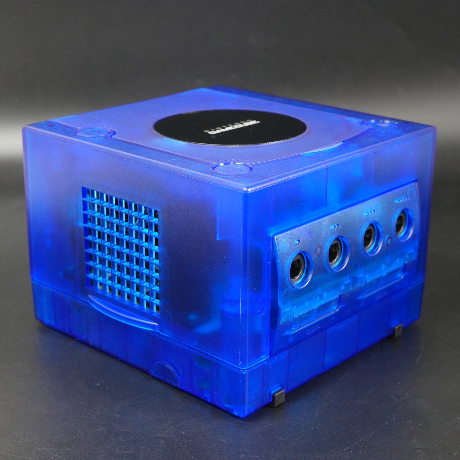 Nintendo GameCube Replacement Clear Blue Shell Console NTSC U-C/J Region Switch