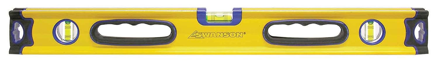 Swanson Tool BBL240 24-Inch Box Beam Level (Yellow) 24" (inches), Yellow