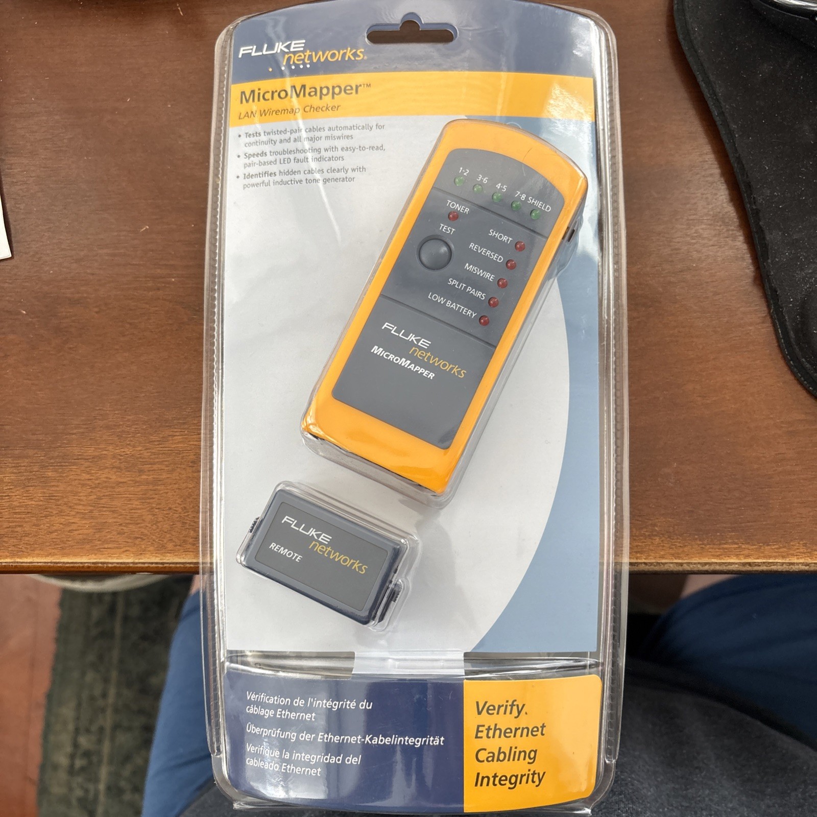 Fluke Network MicroMapper MT-8200-49A Wiremap Checker - New in unopened Package