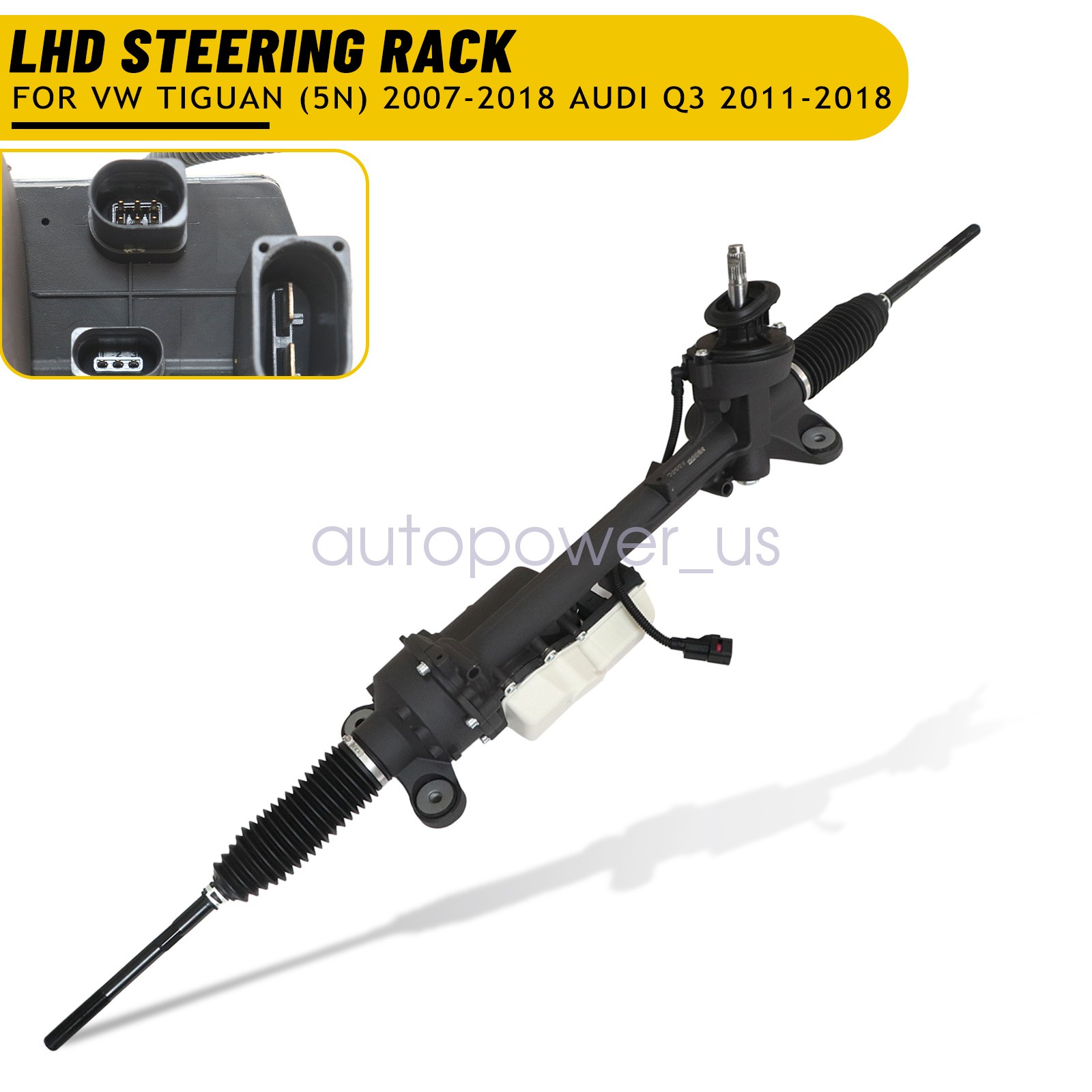 5N1909144 For VW TIGUAN (5N) 2007-2018 AUDI Q3 2011-2018 LHD Steering Rack
