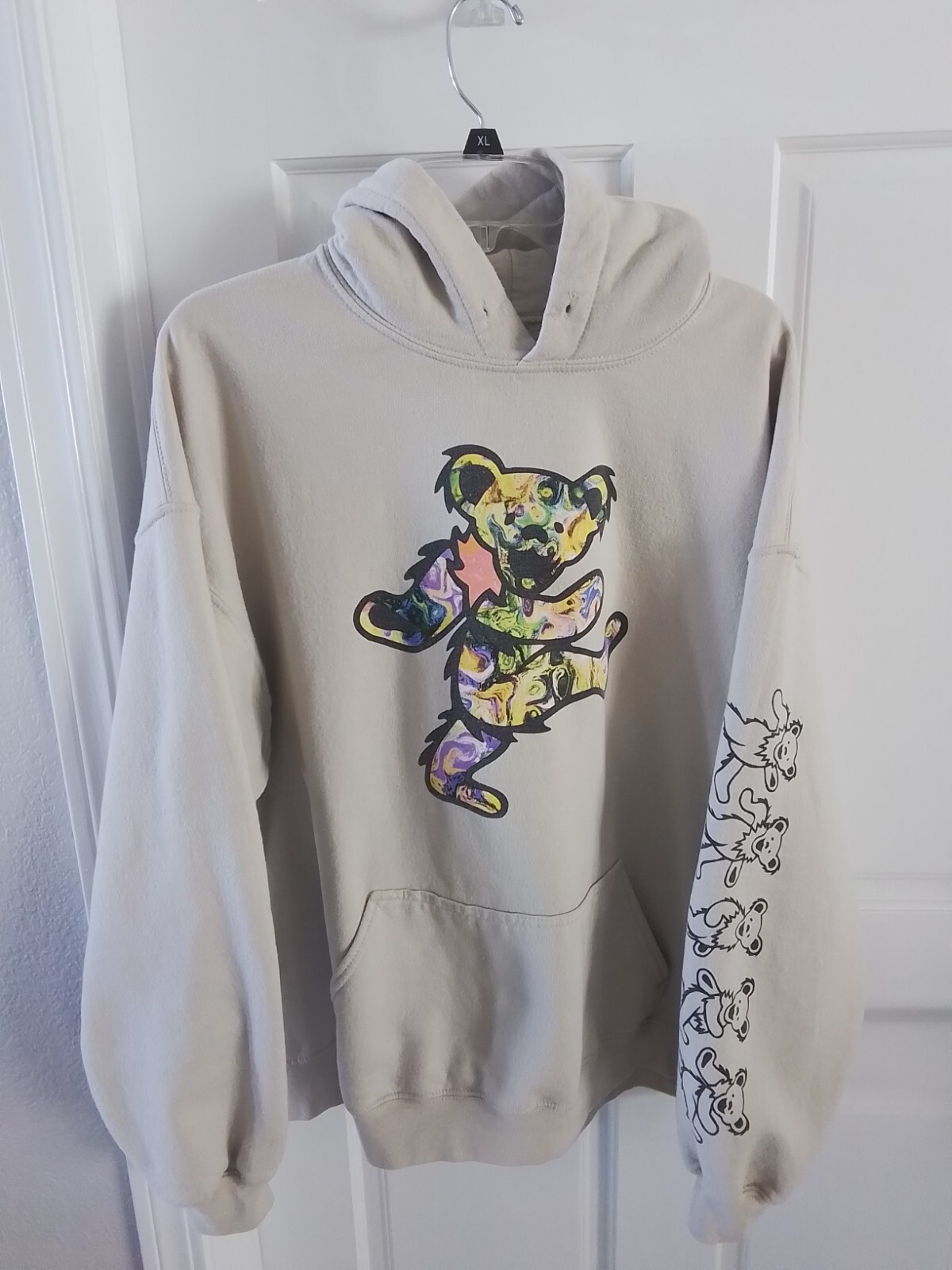 MEN'S GRATEFUL DEAD BAND DANCING BEARS PULLOVER.  SZ XL