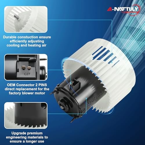 AC Blower Motor Fan Replacement Fits for 2006 2007 2008 2009 2010 2011 Chevy