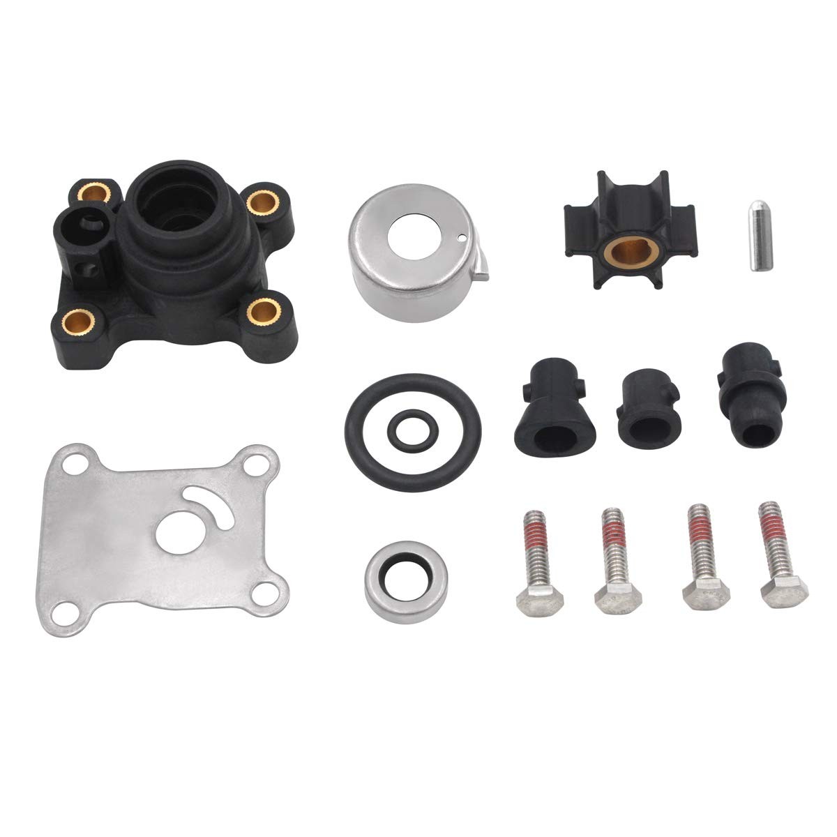 GHmarine 394711 Water Pump Impeller Kit for Johnson Evinrude 815HP Outboard w...