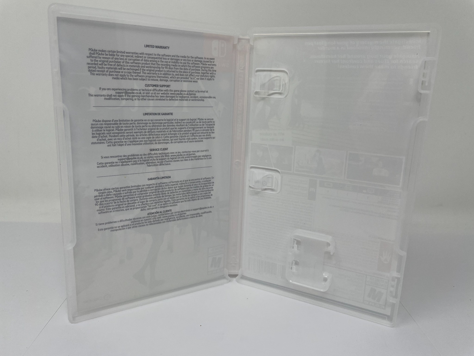 Root Letter: Last Answer - Nintendo Switch Replacement Case [NO GAME CARTRIDGE]