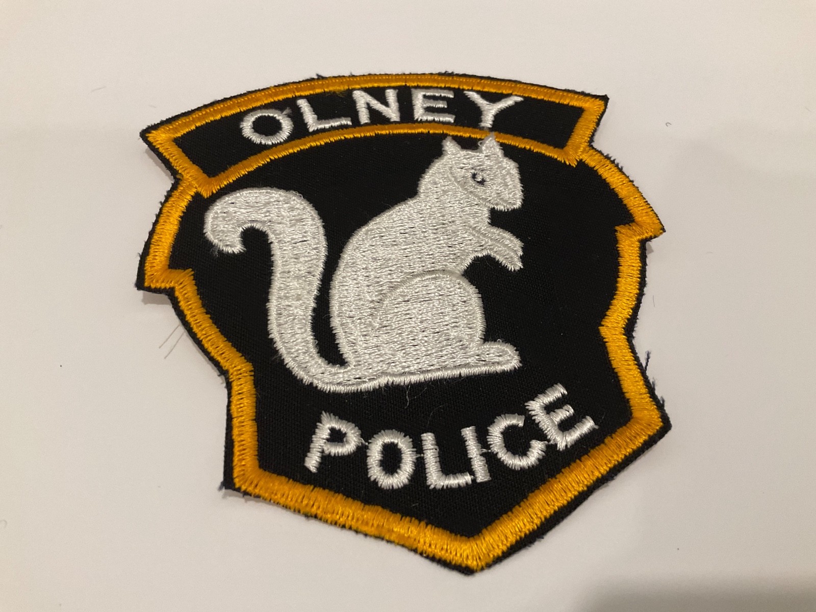 Vintage Olney Police State Illinois IL