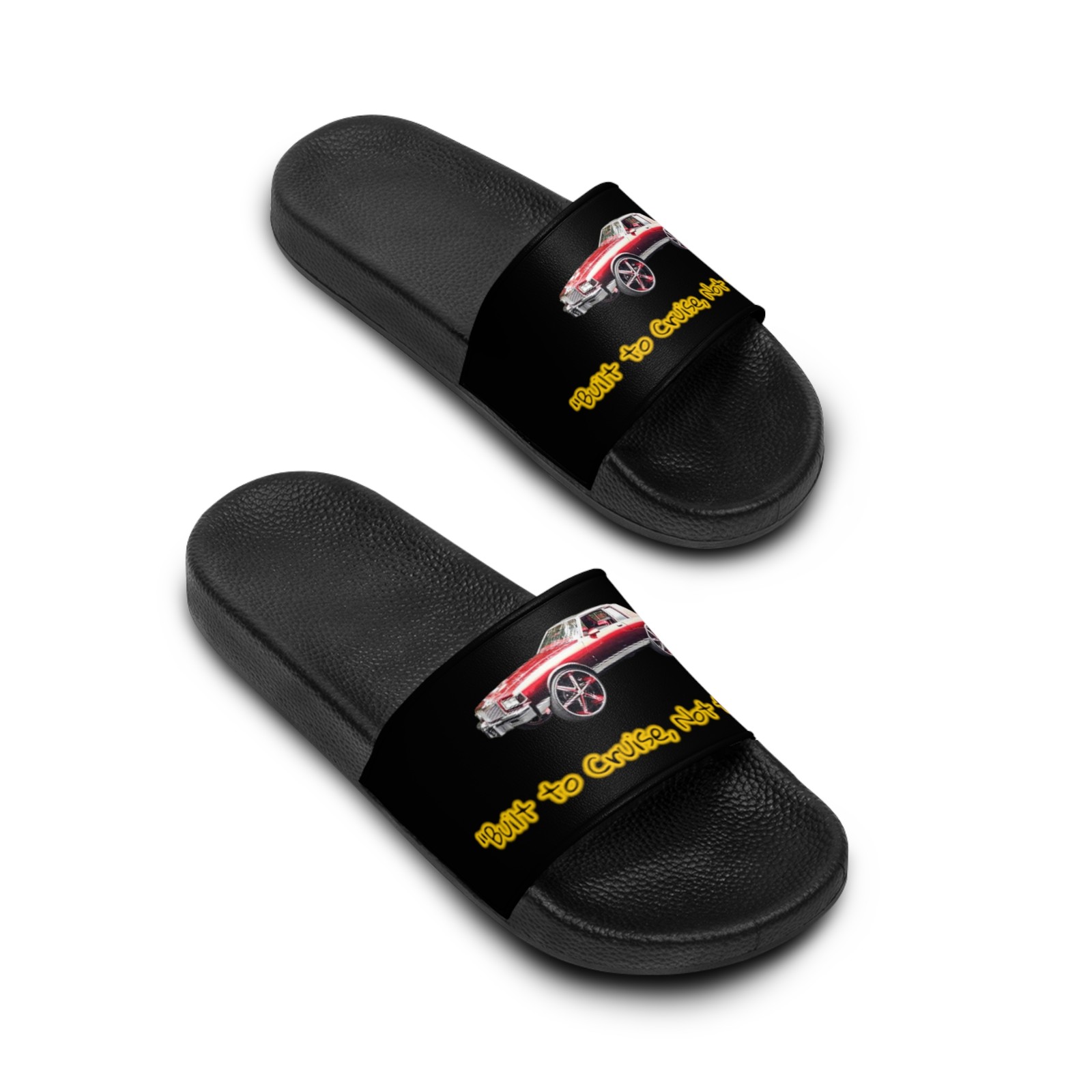 Men's Slides with hoodroyalty lowrider