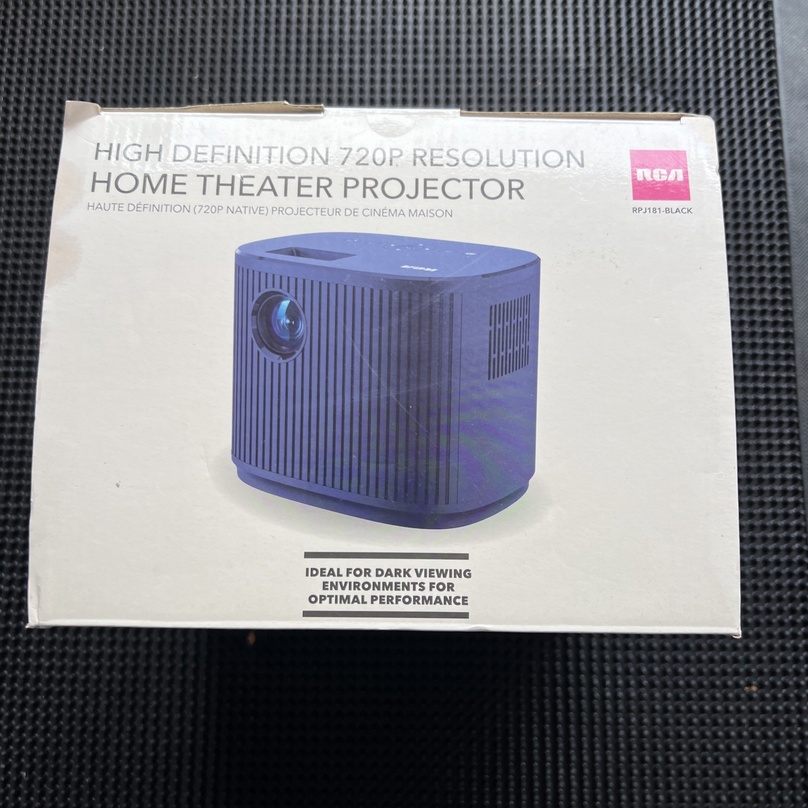 RCA High Definition 720P Resolution Home Theater Projector