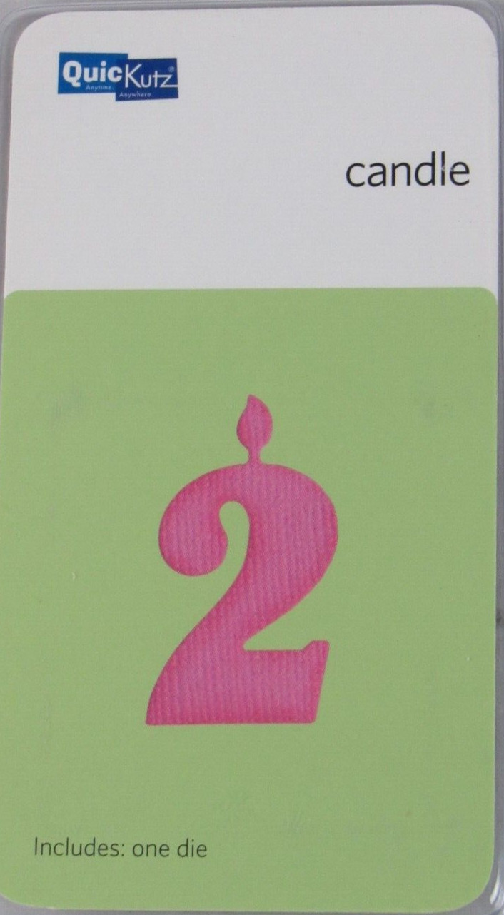 QuicKutz/Lifestyle Crafts Candle 2x2, 1 Cutting Die Set RS-0899