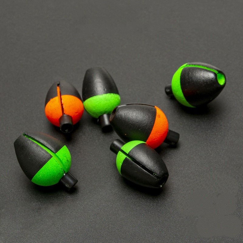 10/20PCS/Pack EVA Foam Fish Floats High Buoyancy Fishing Bobbers Fishing Tackle